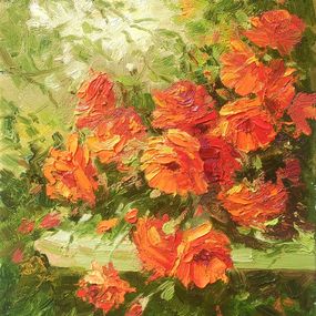 Peinture, Summer's Fiery Bouquet, Narek Qochunc