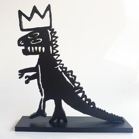 Sculpture, Dinosaure Basquiat, PyB