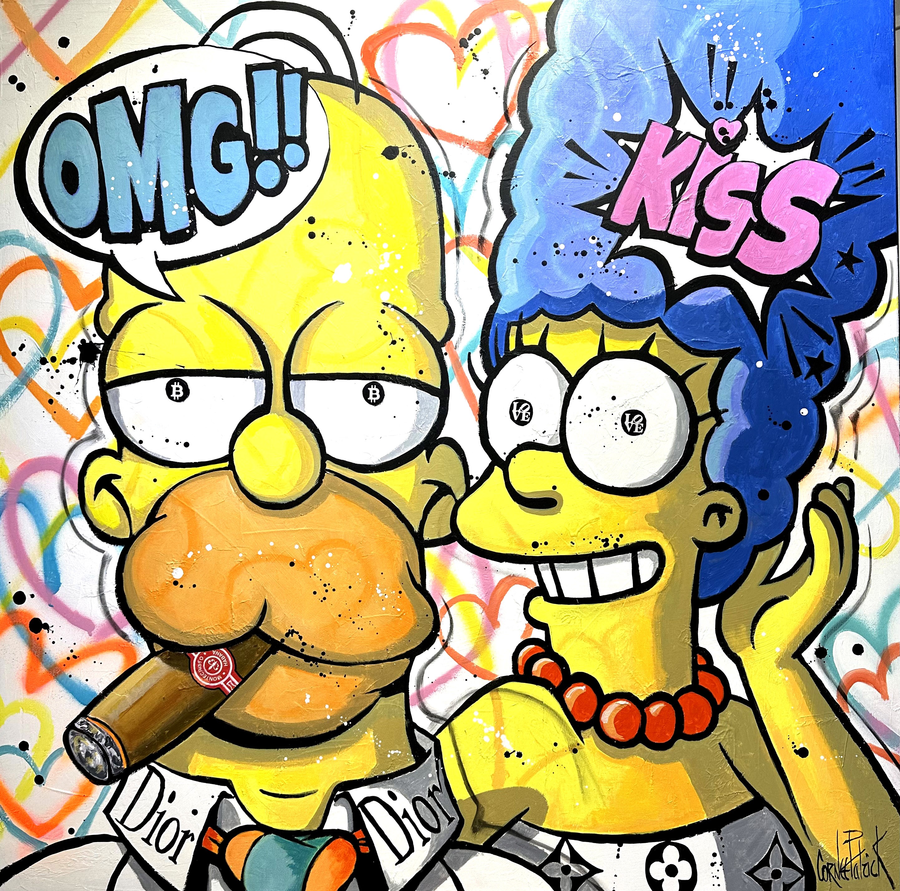 Patrick Cornée, Homer et Marge Simpson, icône pop de la mode Patrick Cornée, Homer et Marge Simpson, icône pop de la mode
