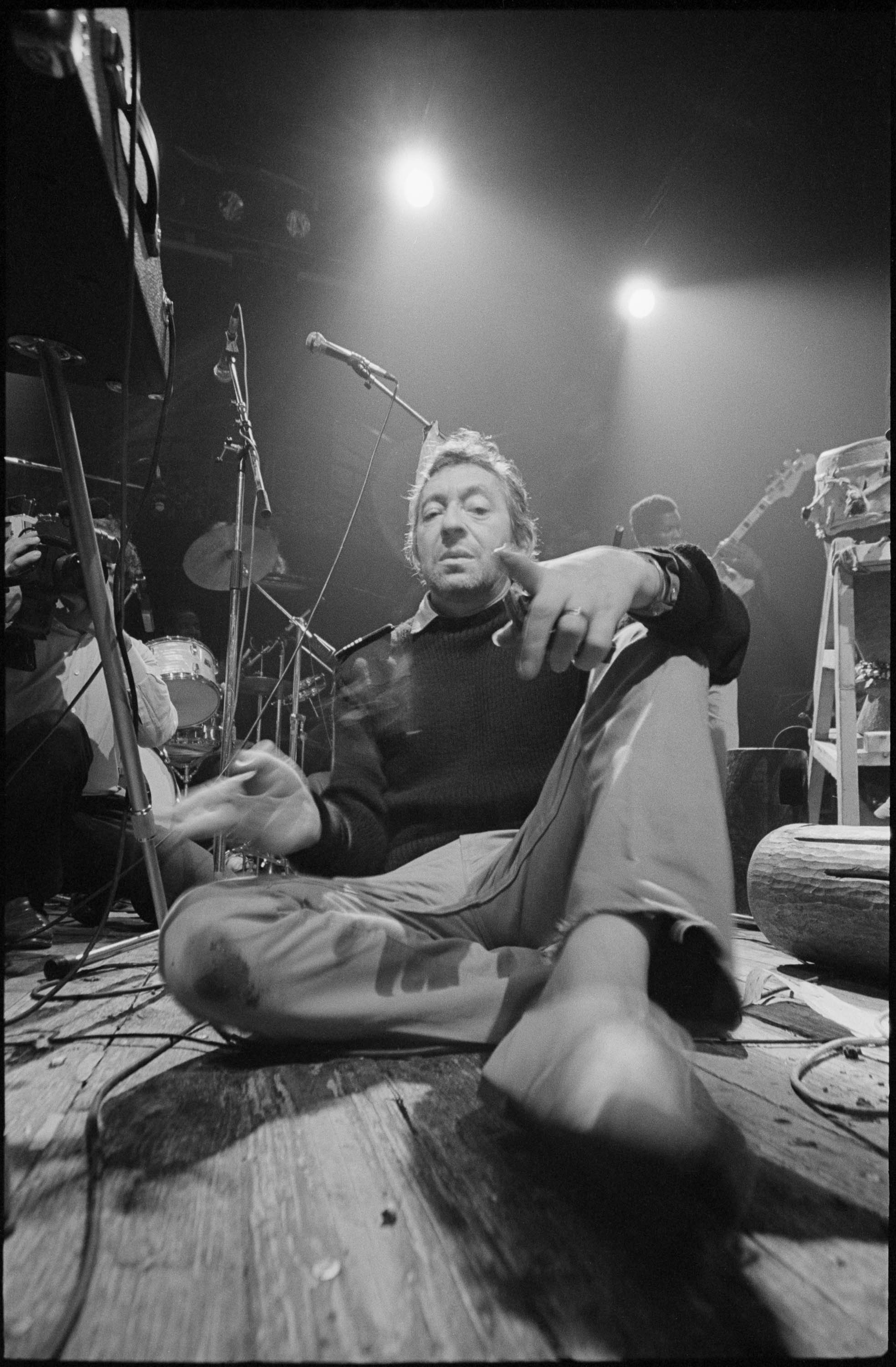 Arnaud Baumann, Serge Gainsbourg au Palace Arnaud Baumann, Serge Gainsbourg au Palace
