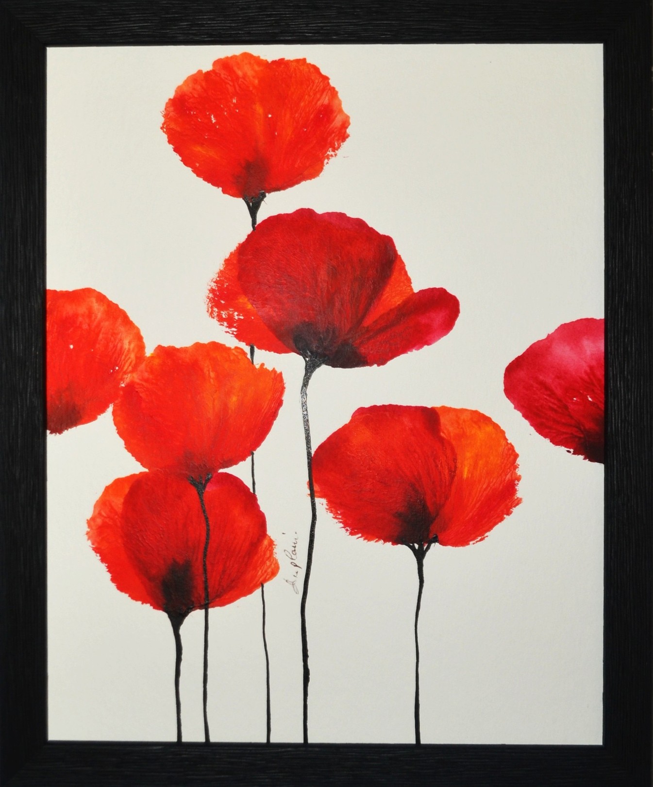 Sophie Duplain, Fleurs Rouges 3 Sophie Duplain, Fleurs Rouges 3