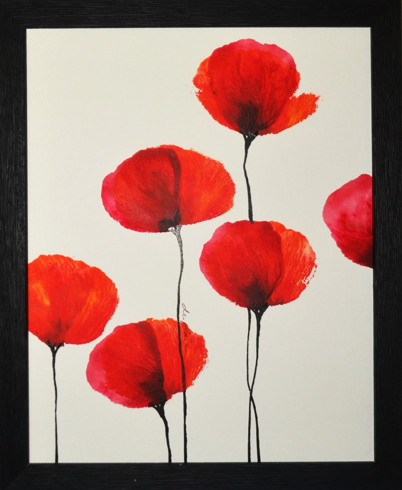 Sophie Duplain, Fleurs Rouges 4 Sophie Duplain, Fleurs Rouges 4