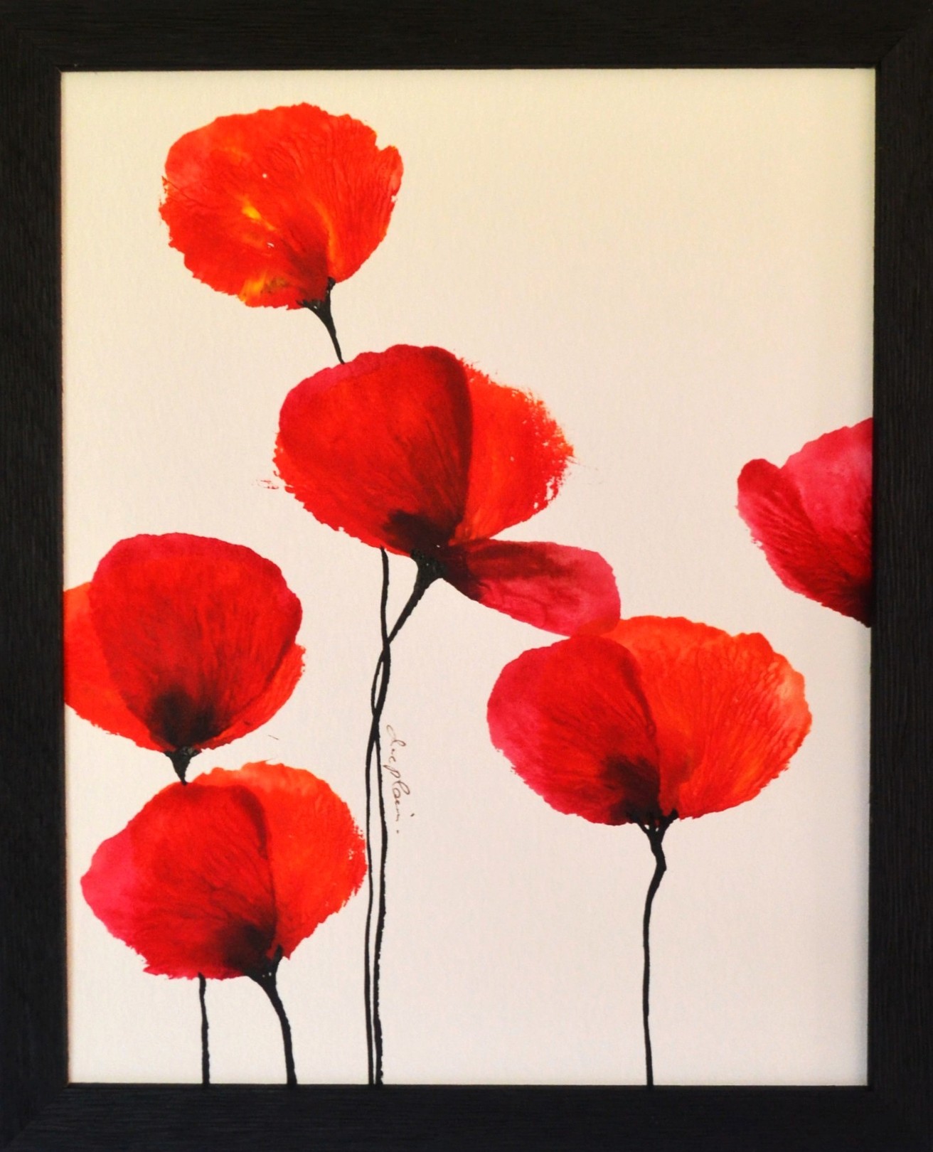 Sophie Duplain, Fleurs Rouges 5 Sophie Duplain, Fleurs Rouges 5