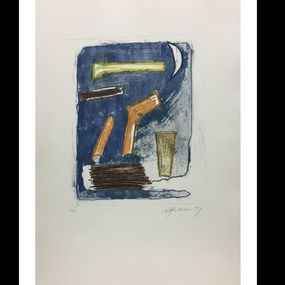 Edición, Abstract in blue, Albert Ràfols-Casamada