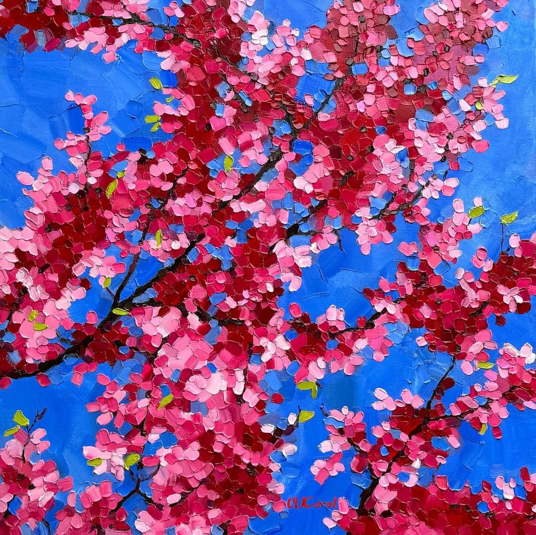 Ulyana Korol, Tree of love Early spring 2024 - spring in France, flowers garden Ulyana Korol, Tree of love Early spring 2024 - spring in France, flowers garden