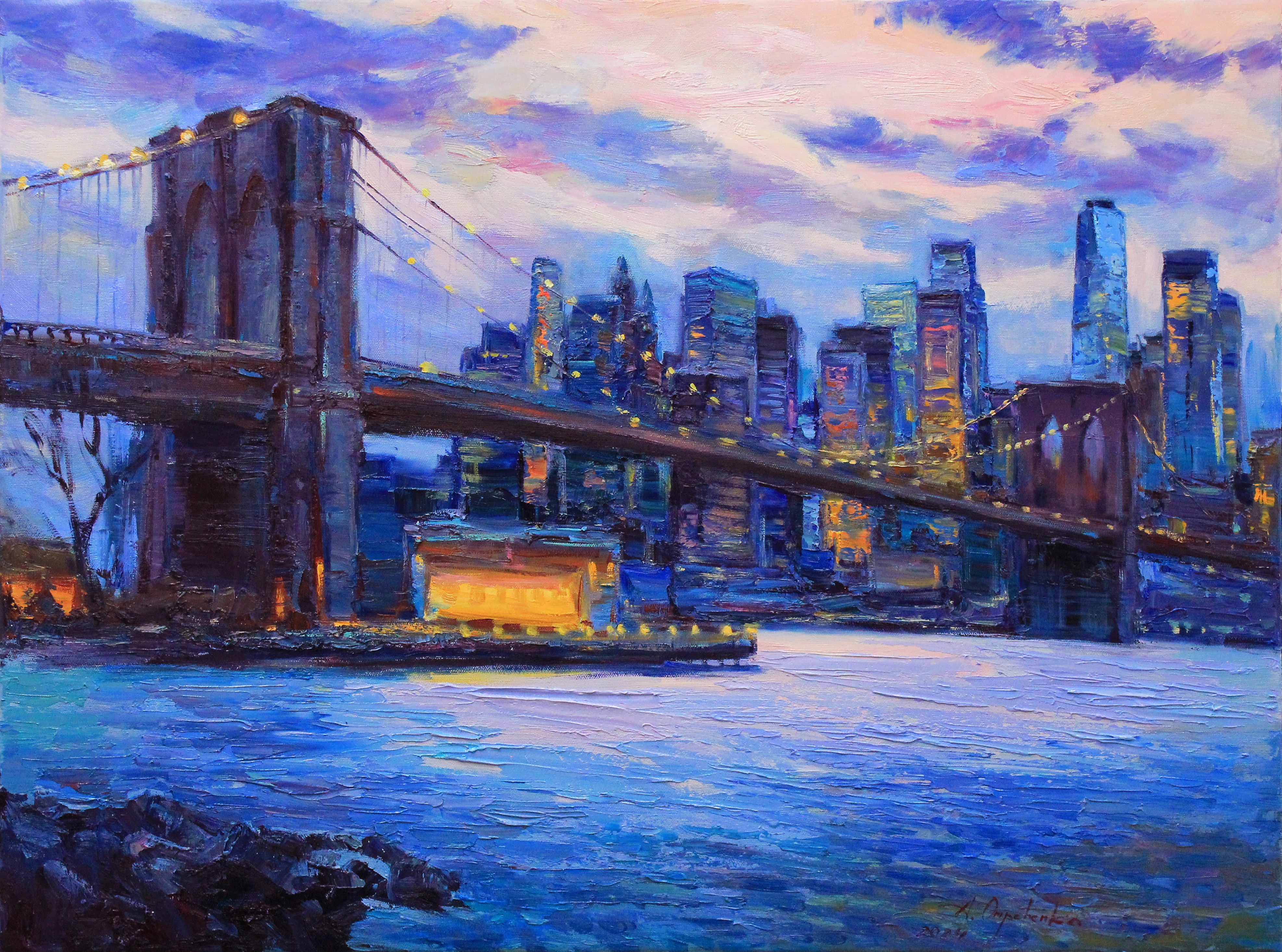 Alisa Onipchenko-Cherniakovska, Brooklyn Bridge Alisa Onipchenko-Cherniakovska, Brooklyn Bridge