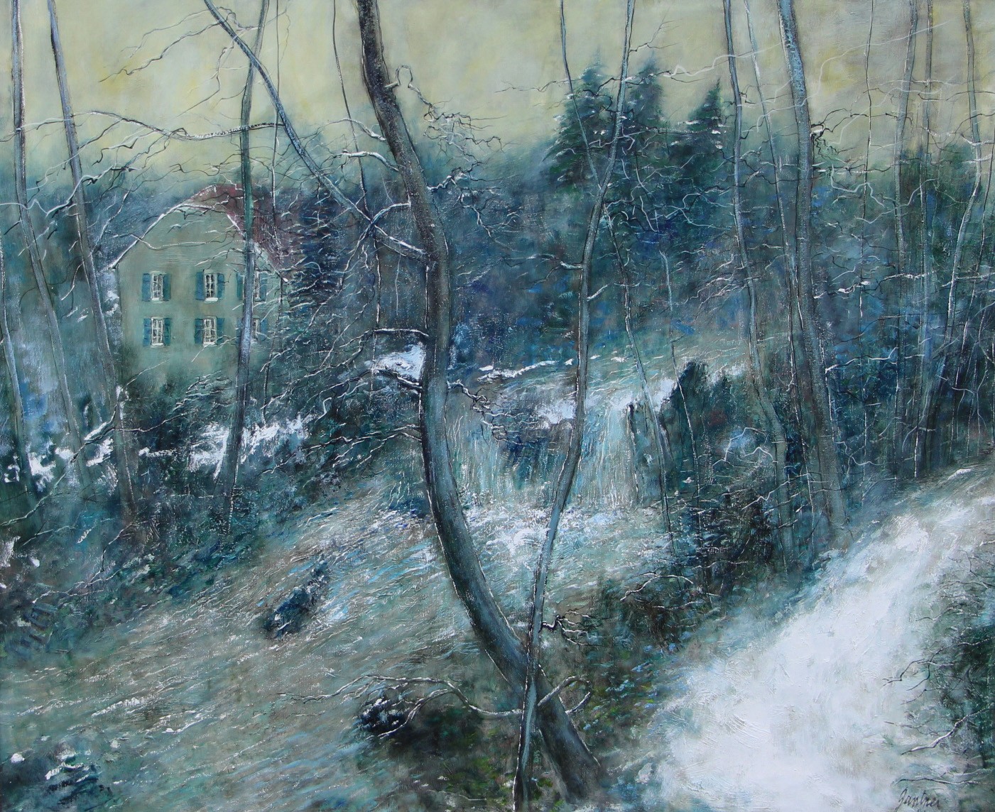 Bernard Gantner, Le torrent dans la montagne Bernard Gantner, Le torrent dans la montagne