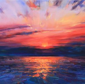 Painting, Last rays of the sun, Serhii Cherniakovskyi
