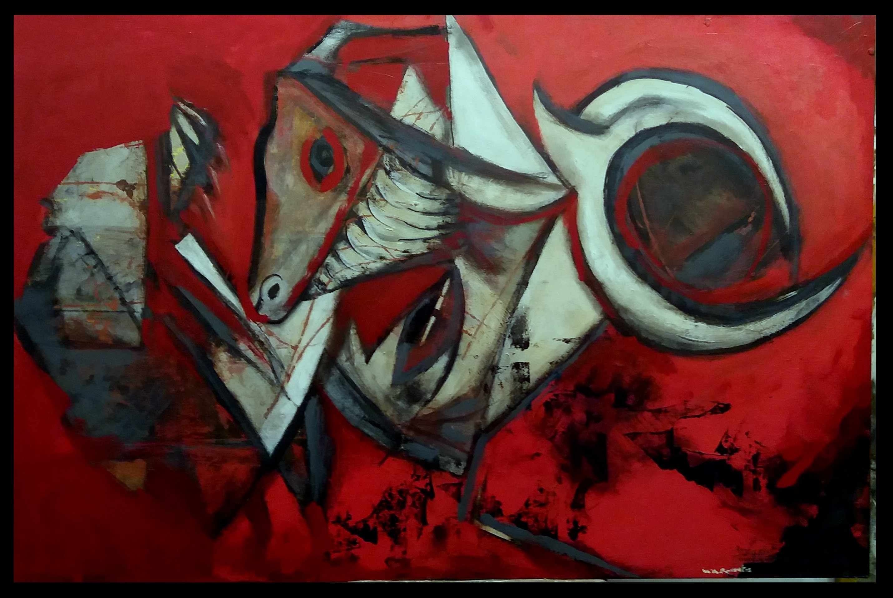 M. Asuncion Raventos, Tribute to Picasso M. Asuncion Raventos, Tribute to Picasso