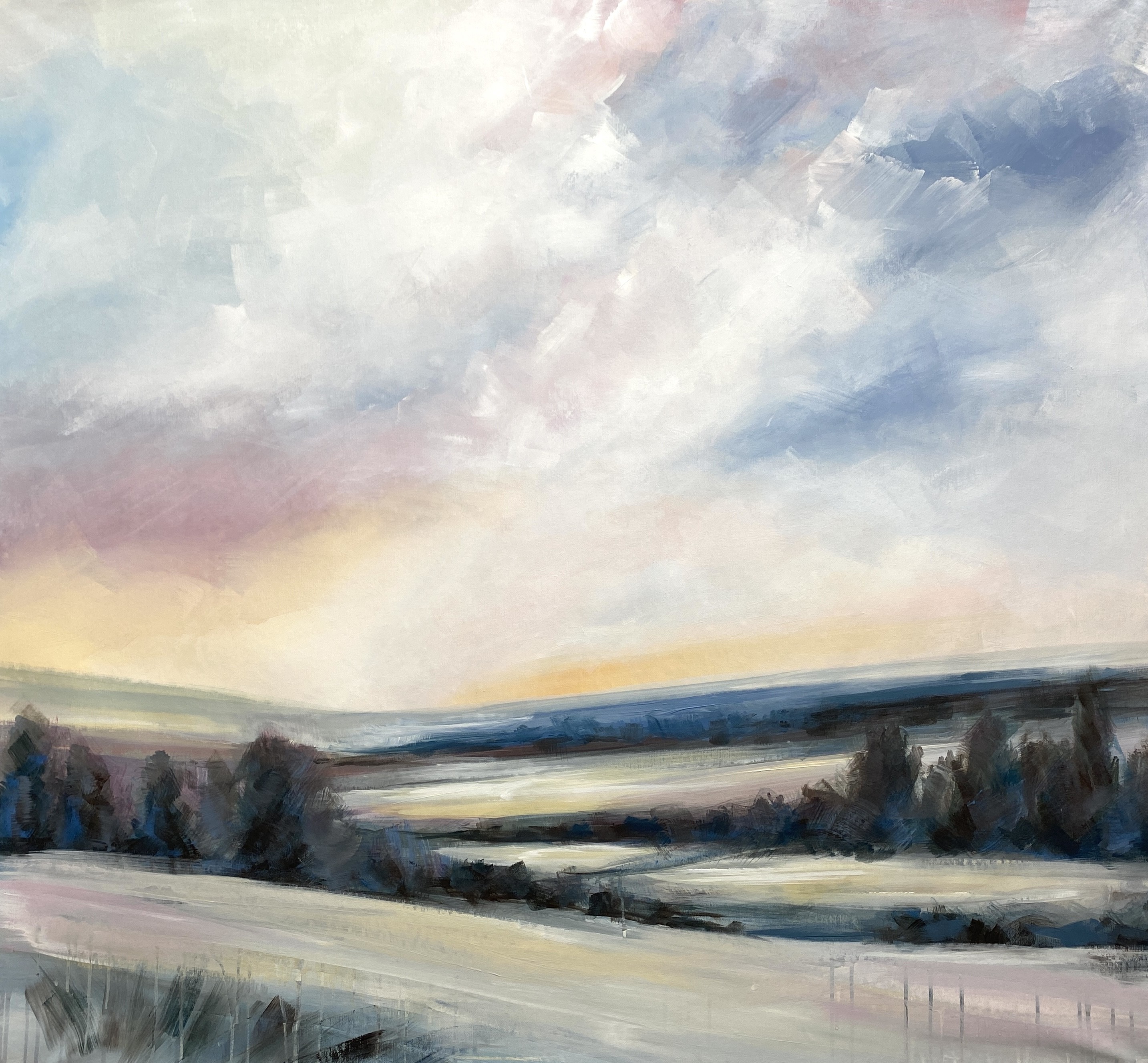 Helen Mount, Winter Evening Helen Mount, Winter Evening
