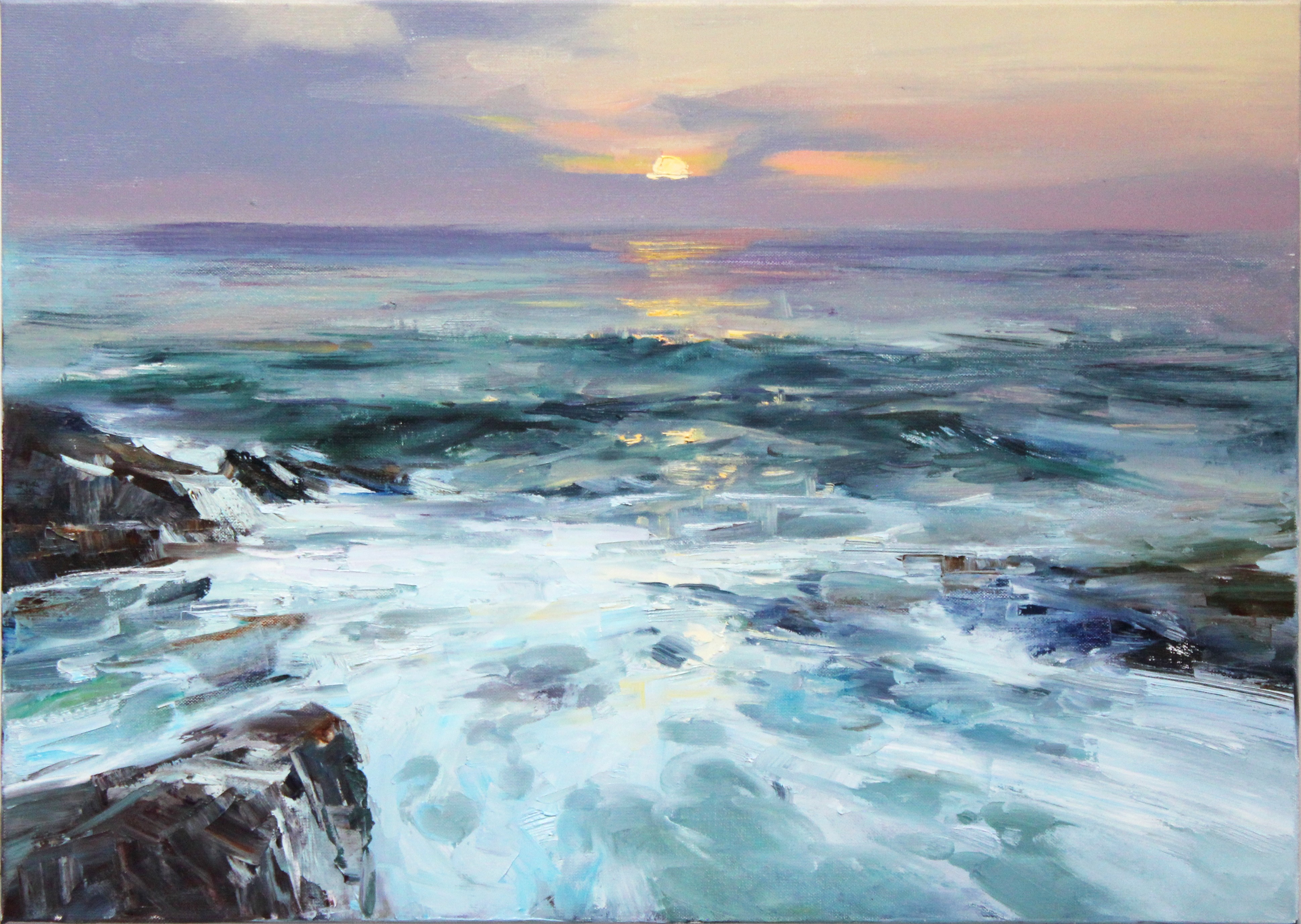 Serhii Cherniakovskyi, Stormy Sea Serhii Cherniakovskyi, Stormy Sea