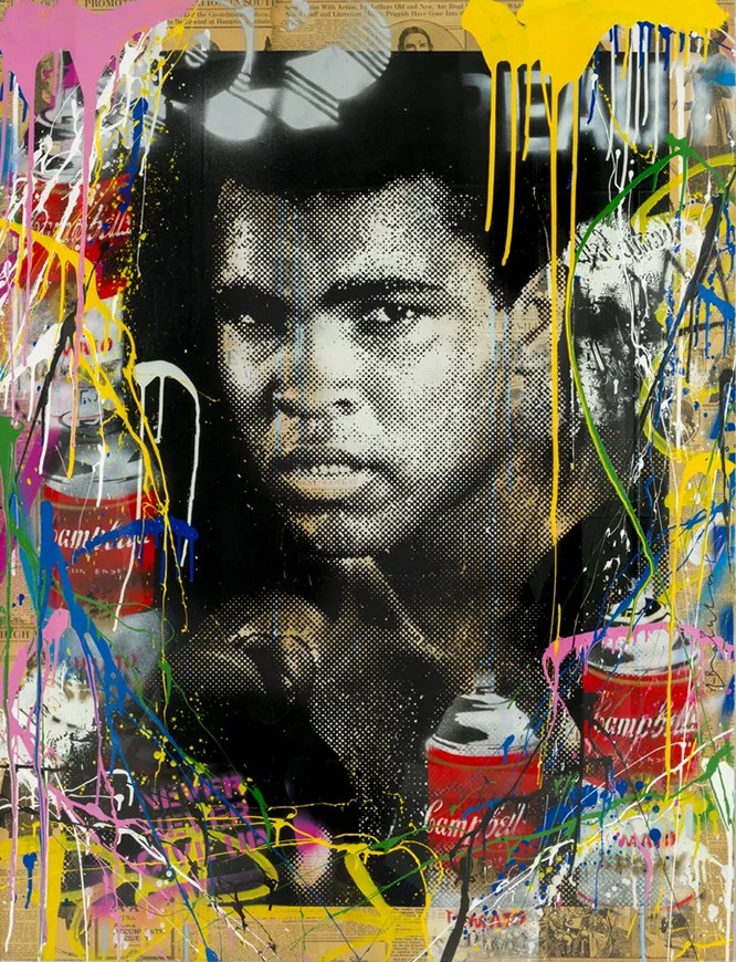 Mr Brainwash, Muhammad Ali Mr Brainwash, Muhammad Ali