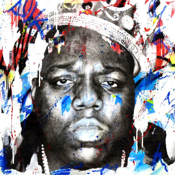 Seek One, Biggie, Painting on canvas
