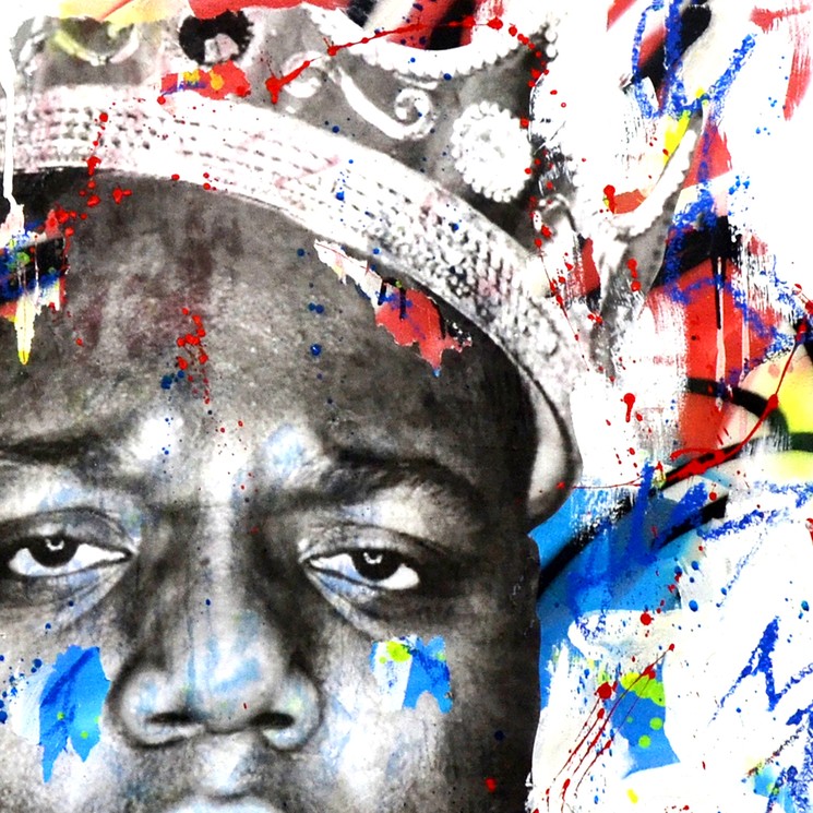 Seek One, Biggie, Painting on canvas
