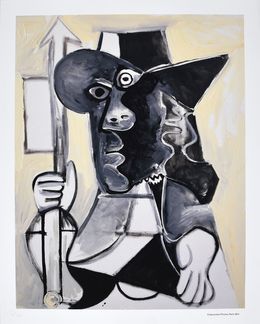 Édition, Homme au fanion (after Pablo Picasso), Pablo Picasso