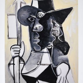 Print, Homme au fanion (after Pablo Picasso), Pablo Picasso