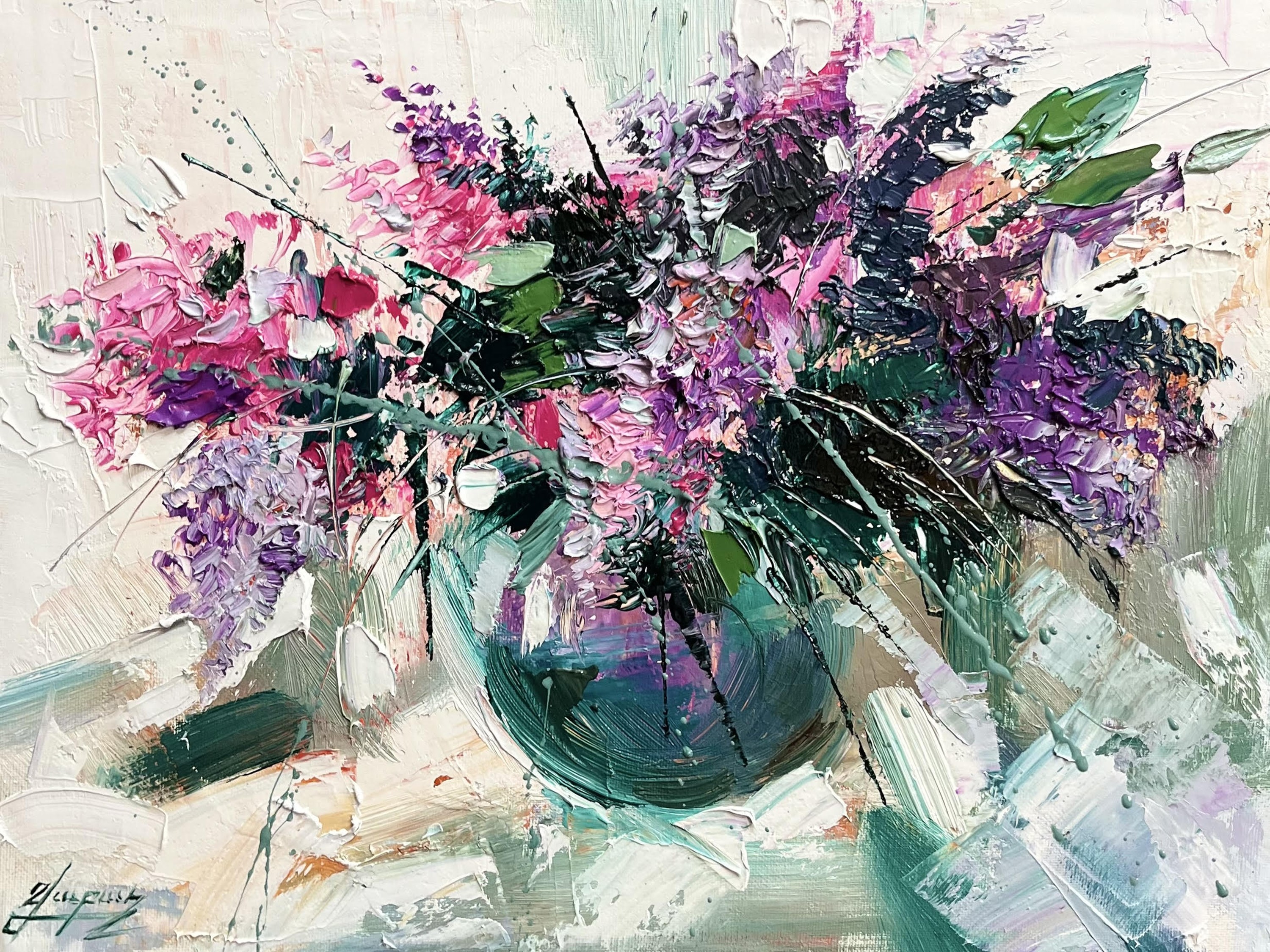 Vahe Bagumyan, Spring lilac Vahe Bagumyan, Spring lilac