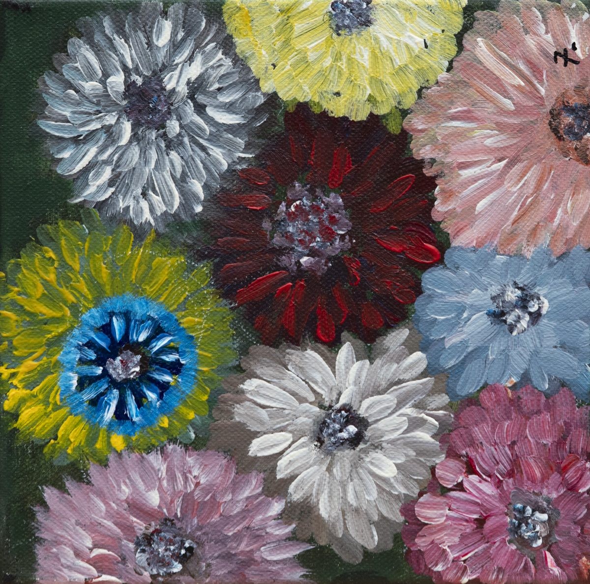 Michel Jamet, Série Fleurs Michel Jamet, Série Fleurs