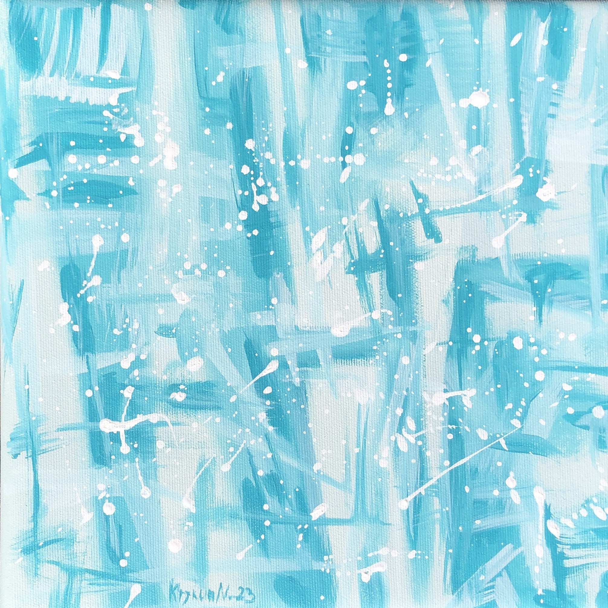 Nataliia Krykun, Blue seascape Nataliia Krykun, Blue seascape
