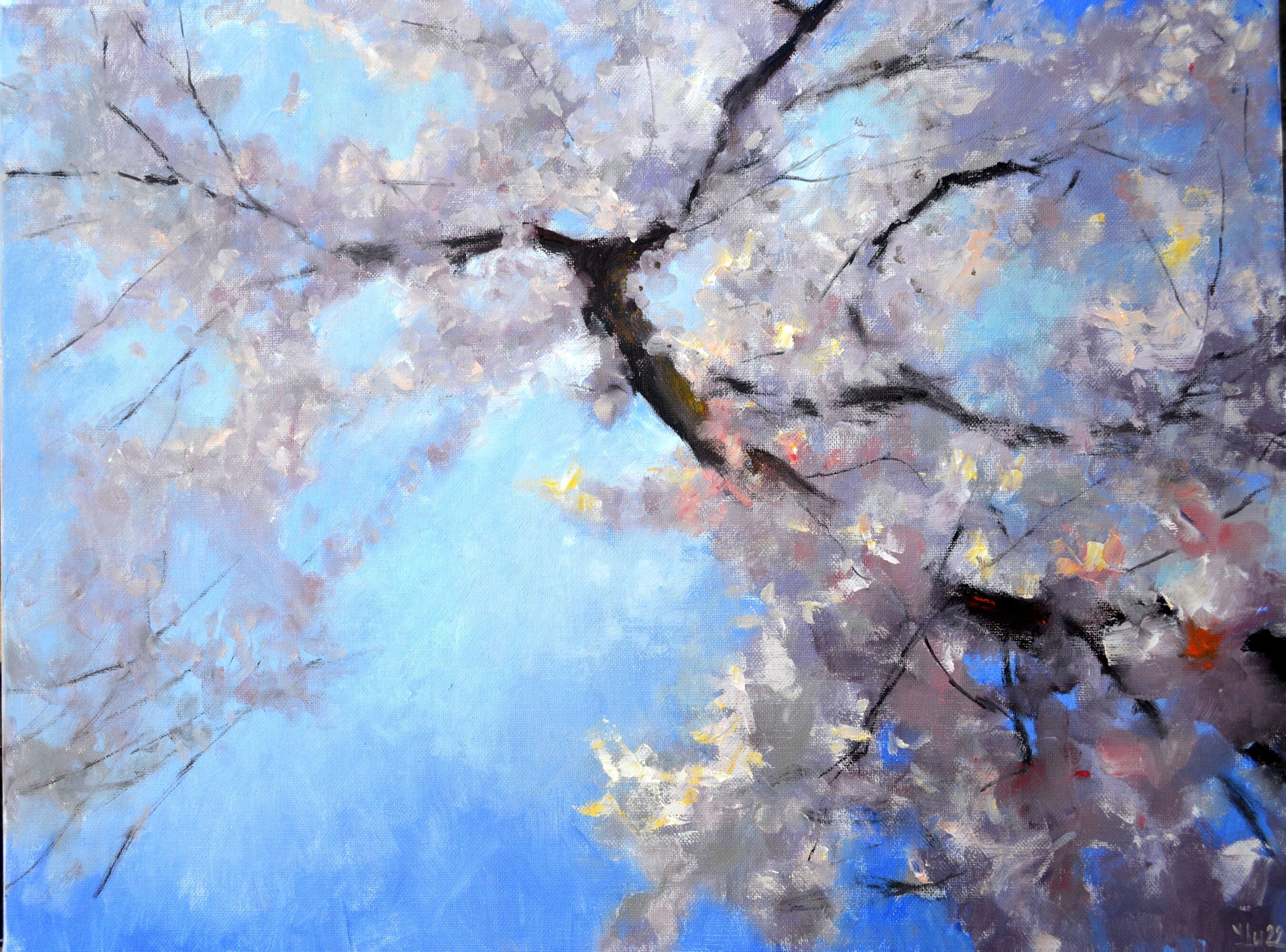 Elena Lukina, Blooming tree Elena Lukina, Blooming tree
