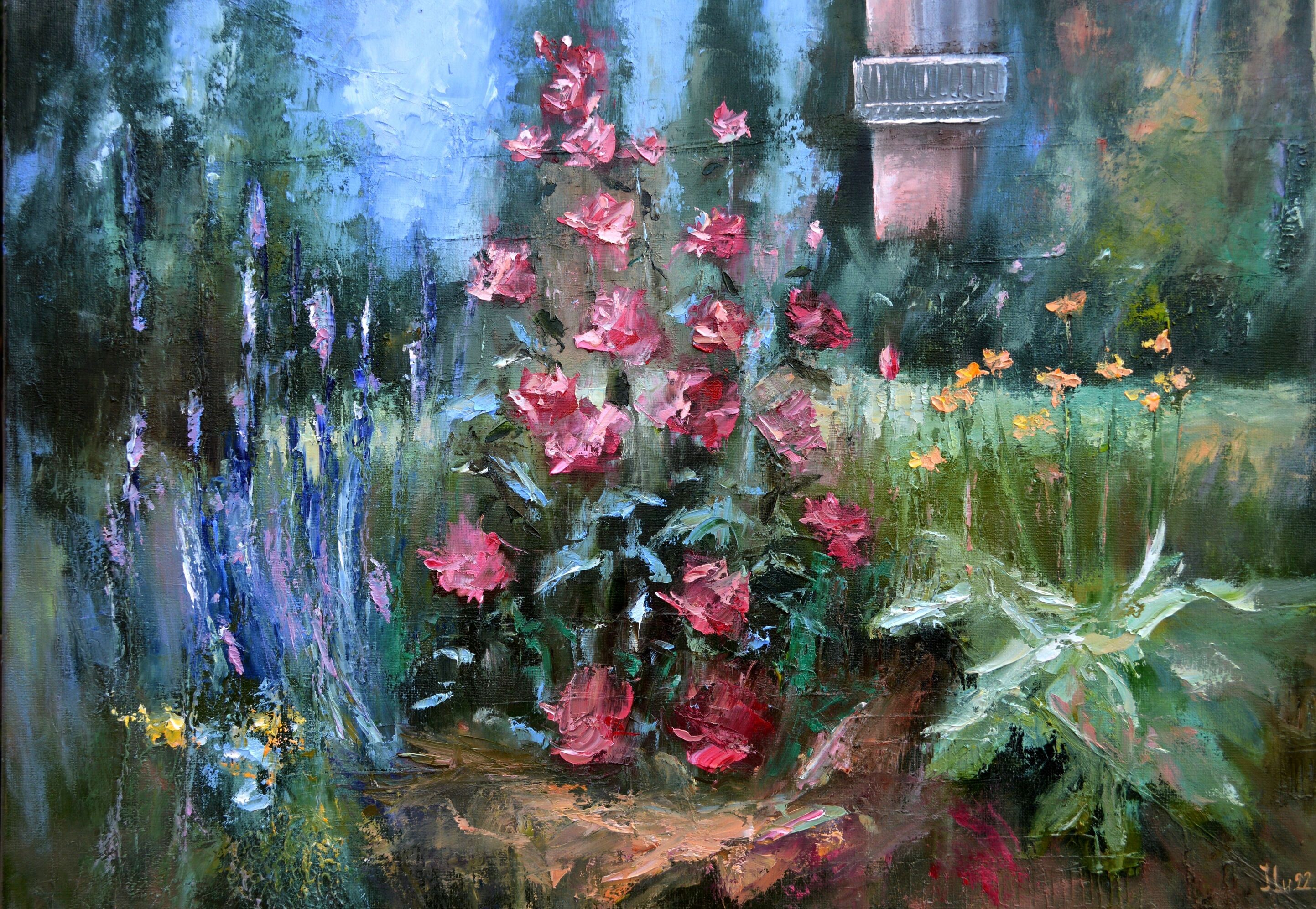 Elena Lukina, A corner of the Garden Elena Lukina, A corner of the Garden