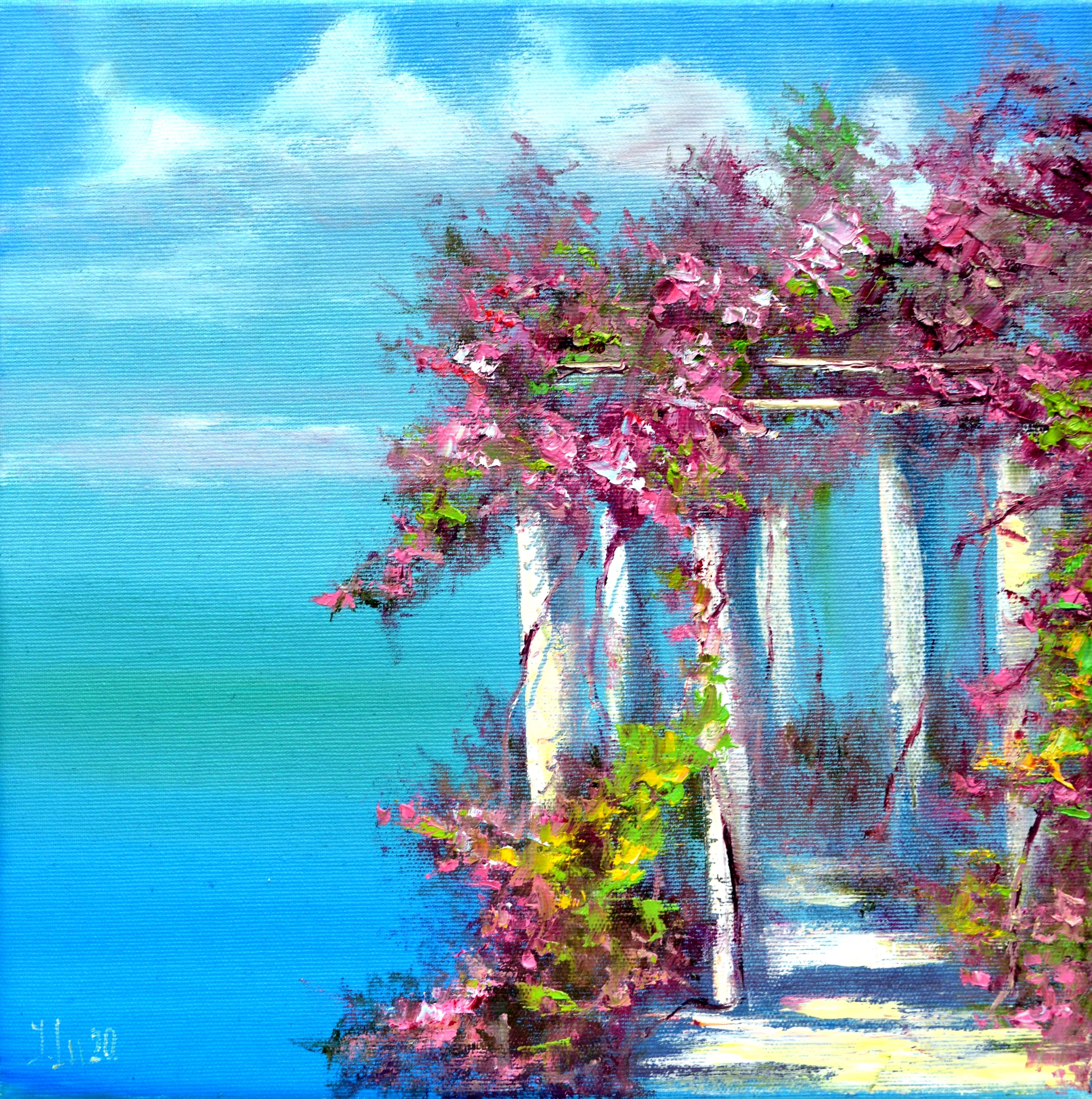Elena Lukina, Blooming terrace Elena Lukina, Blooming terrace