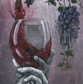 Gemälde, Hand Wine Mechanatomy, Ardif