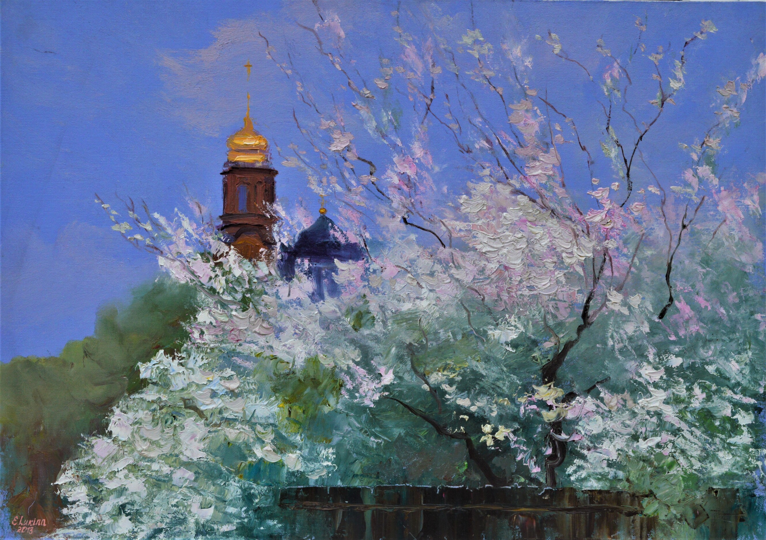Elena Lukina, Blooming garden Elena Lukina, Blooming garden