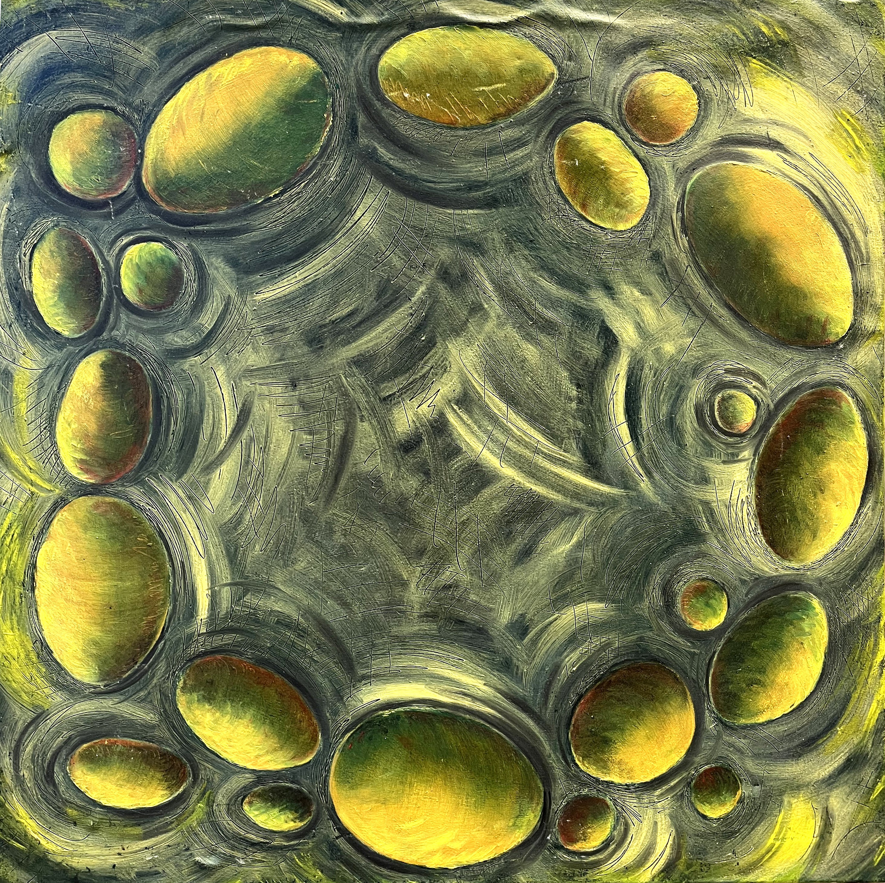 Jeff Engberg, Yellow circle Jeff Engberg, Yellow circle