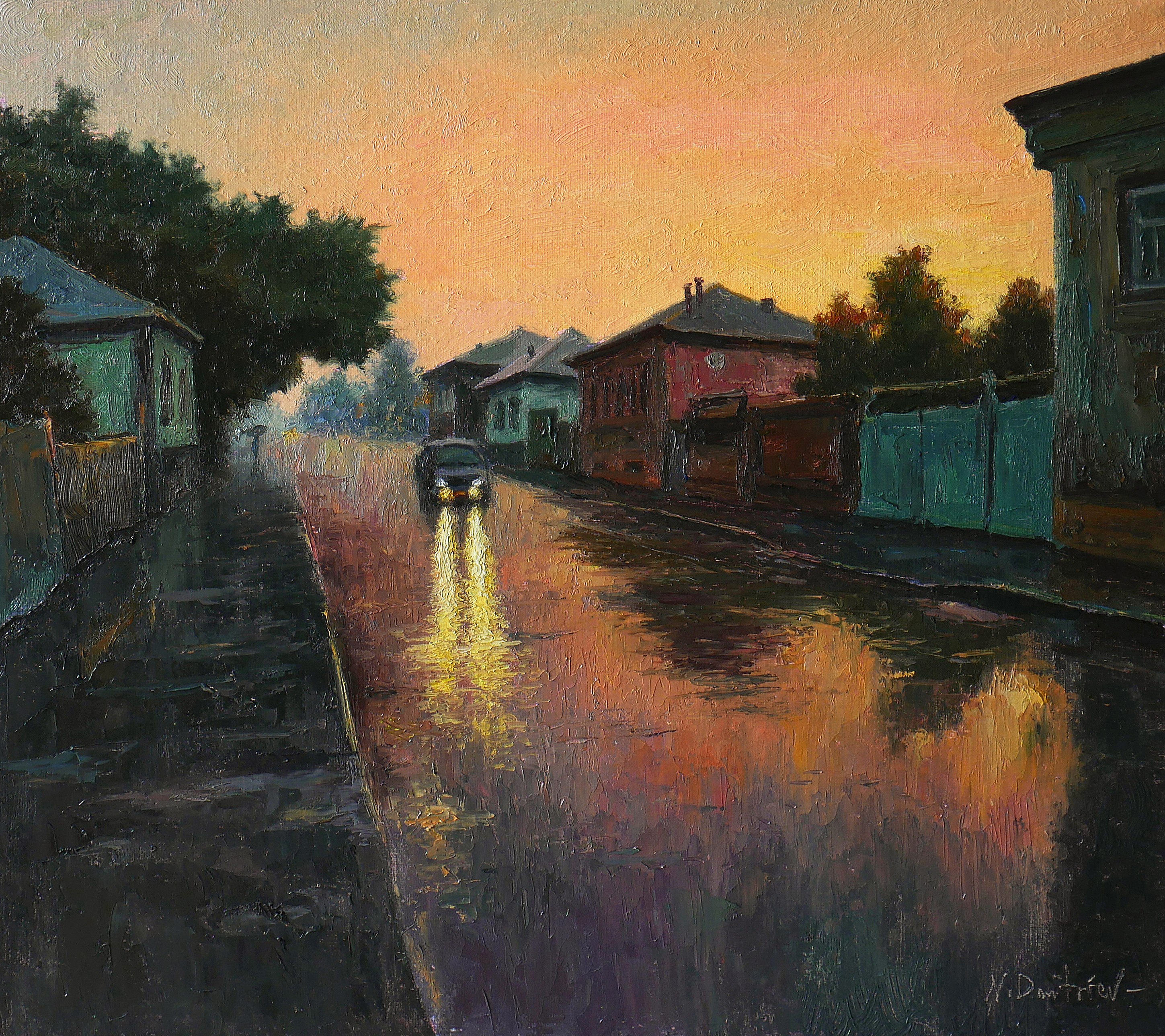 Nikolay Dmitriev, It Is Summer Warm Rain At Sunset Nikolay Dmitriev, It Is Summer Warm Rain At Sunset