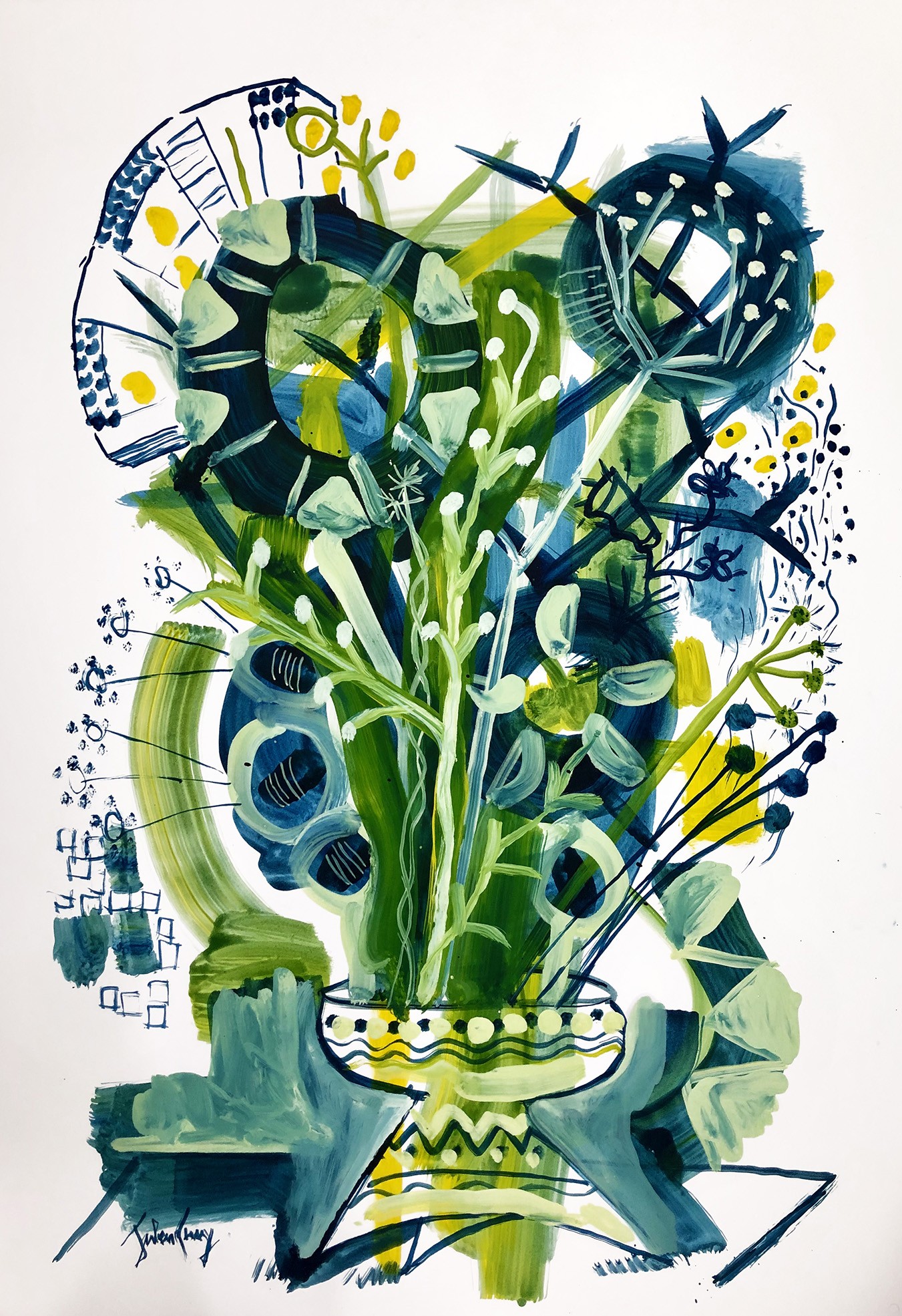 Julien Cuny, Bouquet inabstrait Julien Cuny, Bouquet inabstrait