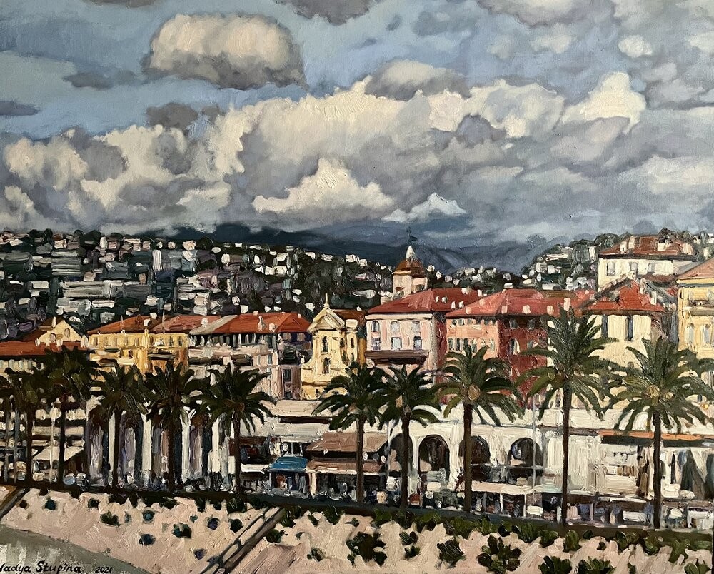 Nadezda Stupina, Clouds over Nice Nadezda Stupina, Clouds over Nice