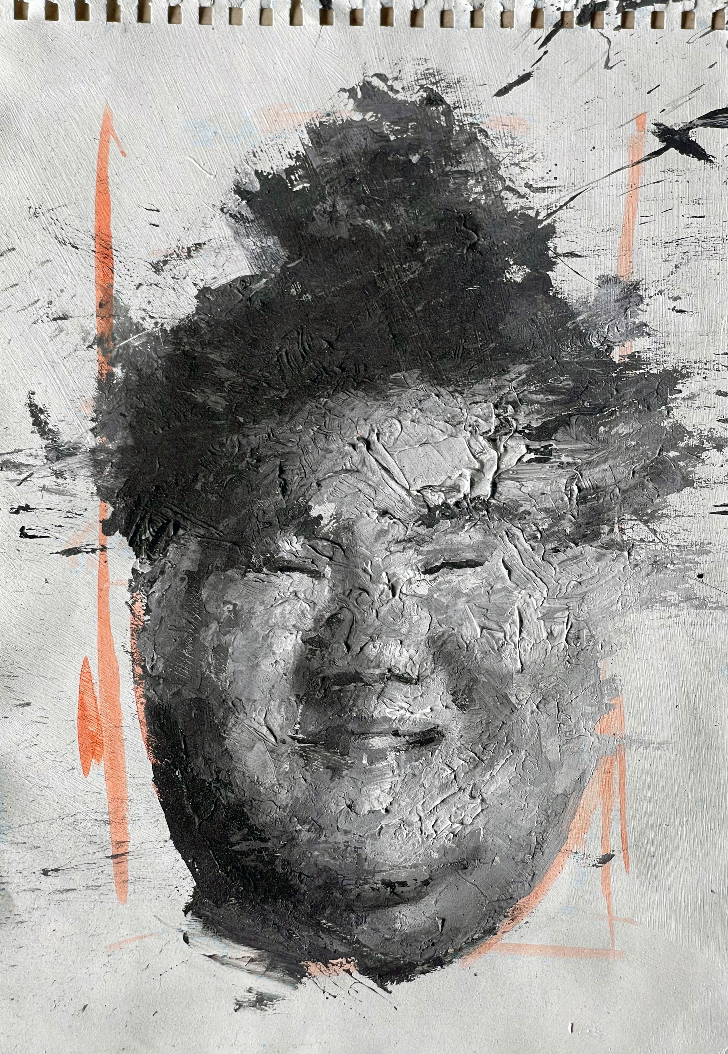 Luigi Christopher Veggetti Kanku, Portrait #1. From the Portraits series Luigi Christopher Veggetti Kanku, Portrait #1. From the Portraits series