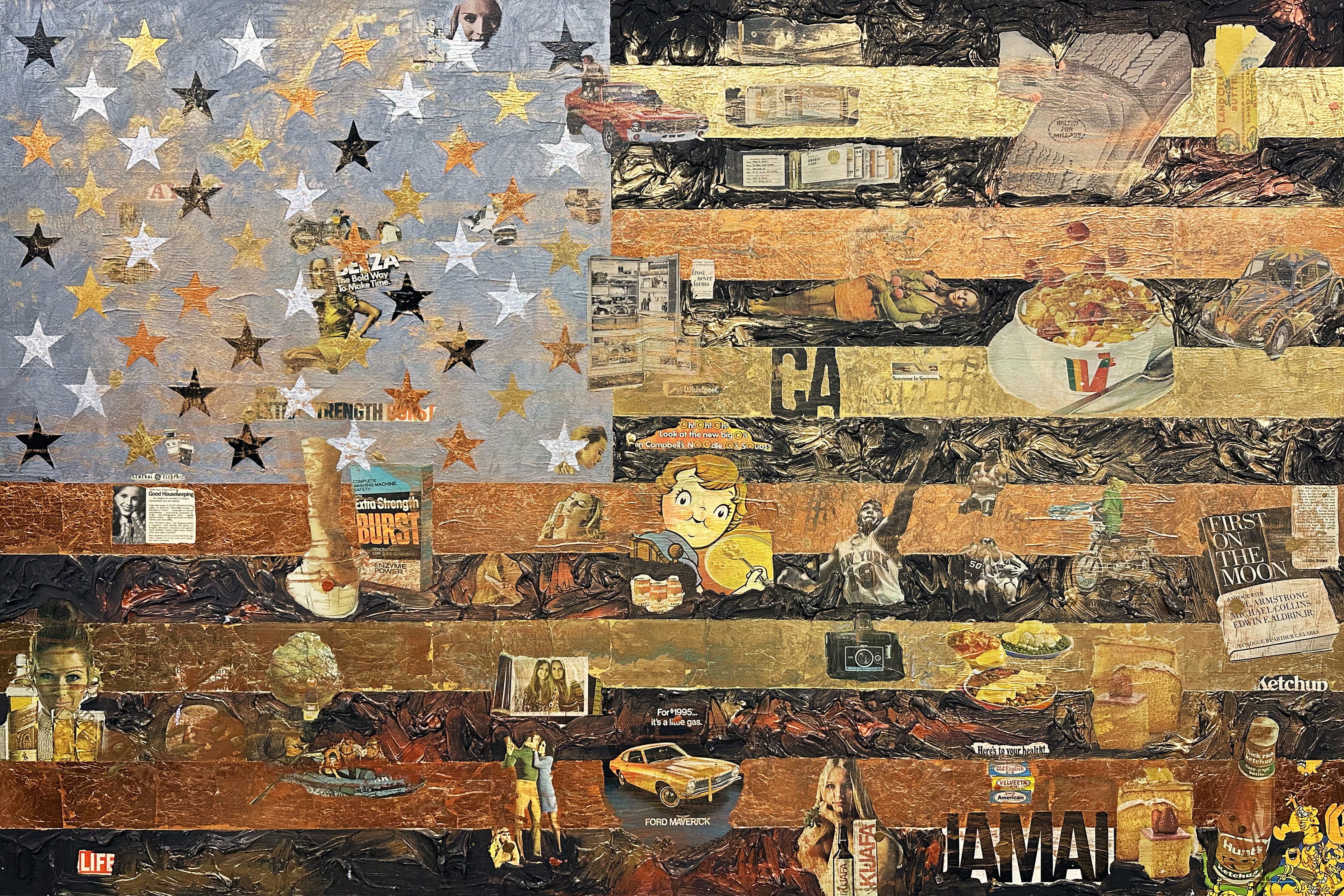 Jojo Anavim, Flag (Metallic) Jojo Anavim, Flag (Metallic)