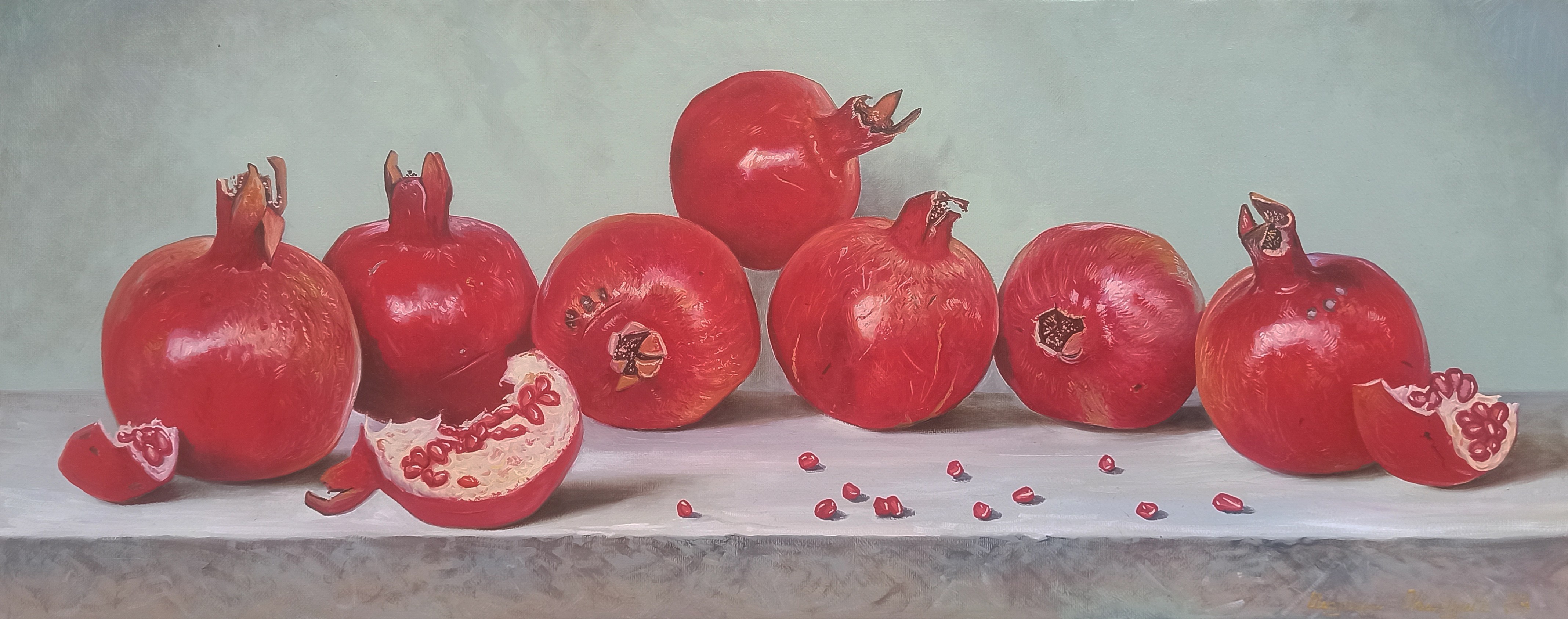 Stepan Ohanyan, Pomegranate Harvest Stepan Ohanyan, Pomegranate Harvest