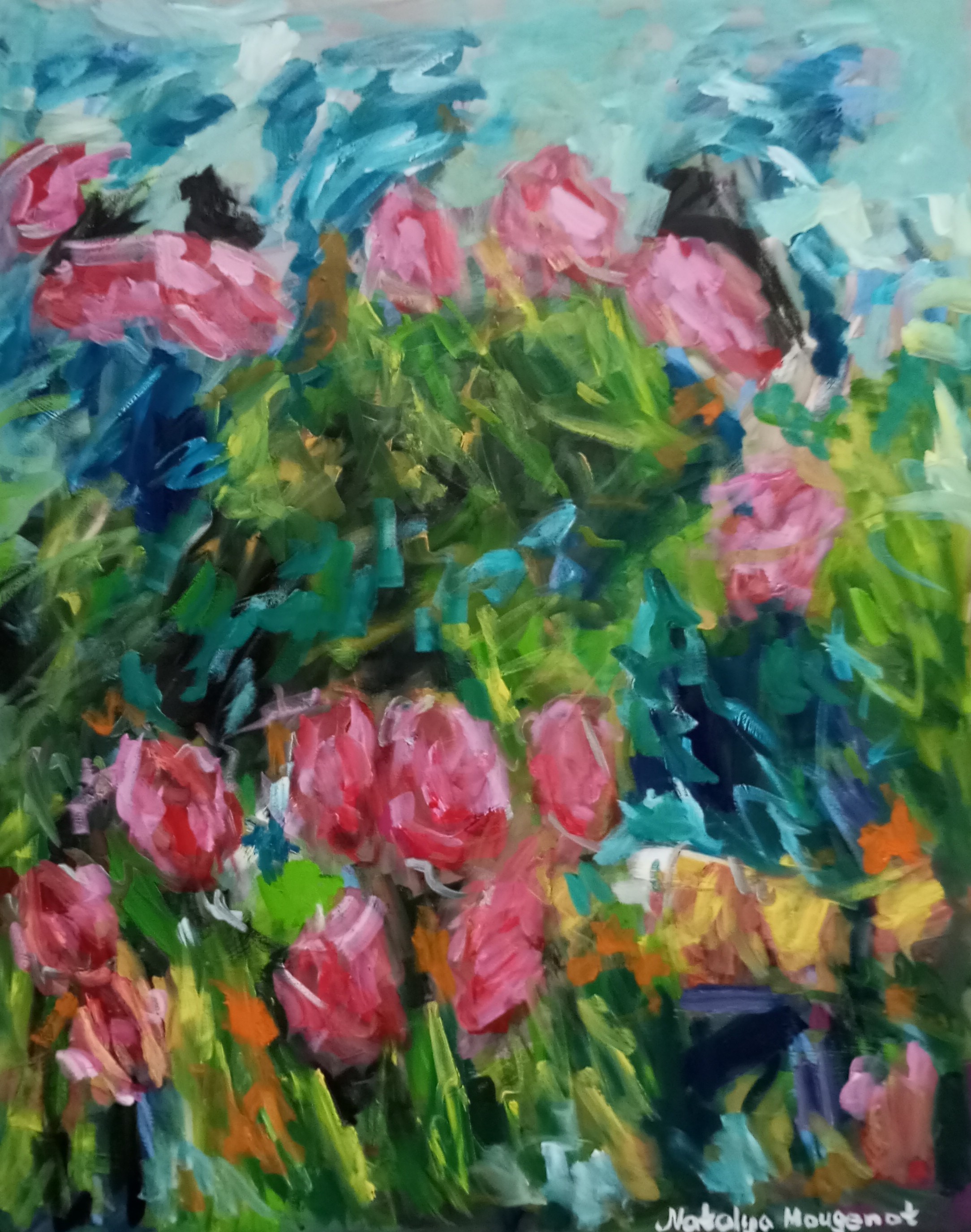 Natalya Mougenot, Burst of spring nature Natalya Mougenot, Burst of spring nature