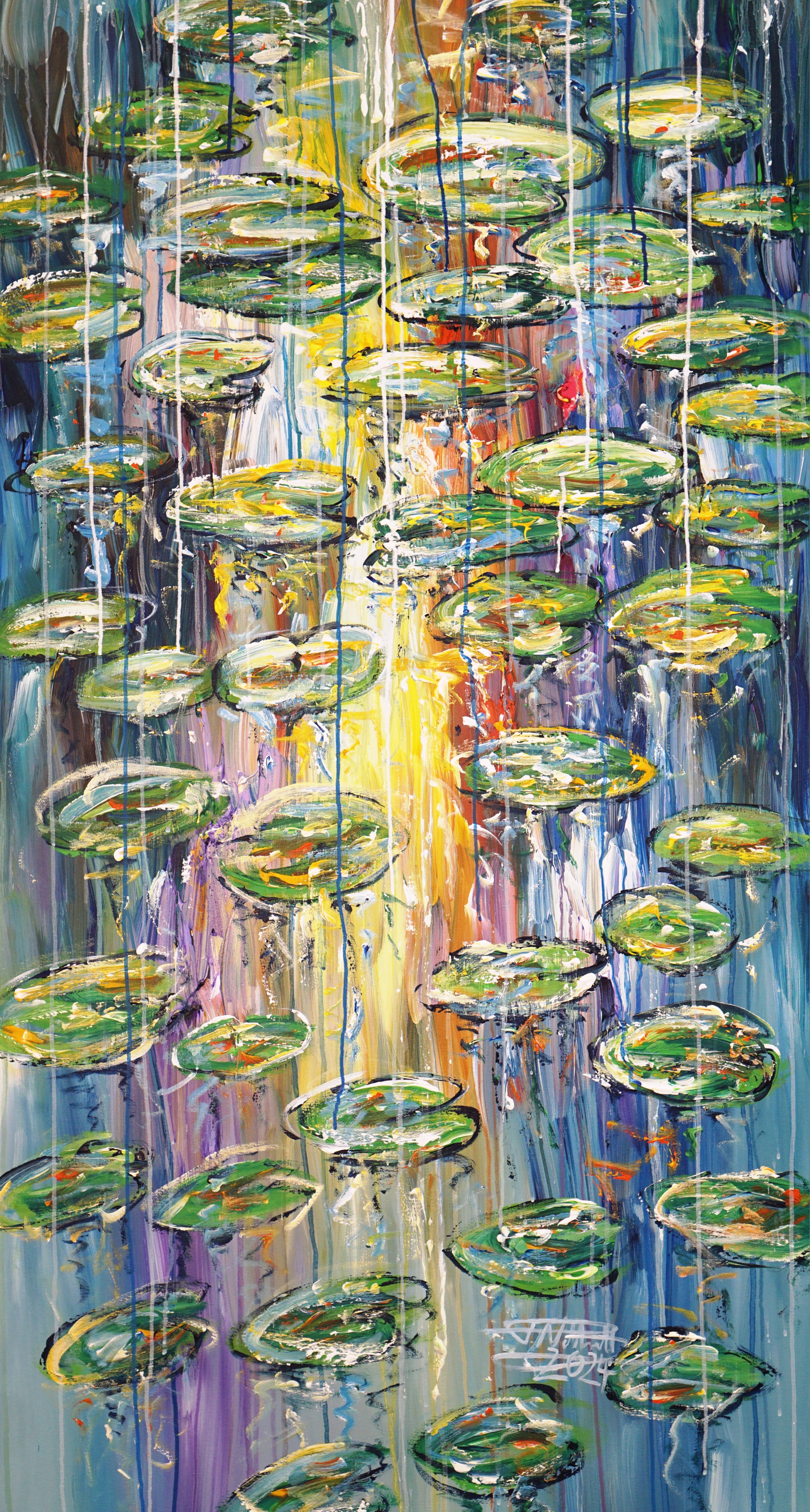Peter Nottrott, Water Lilies L 3 Peter Nottrott, Water Lilies L 3