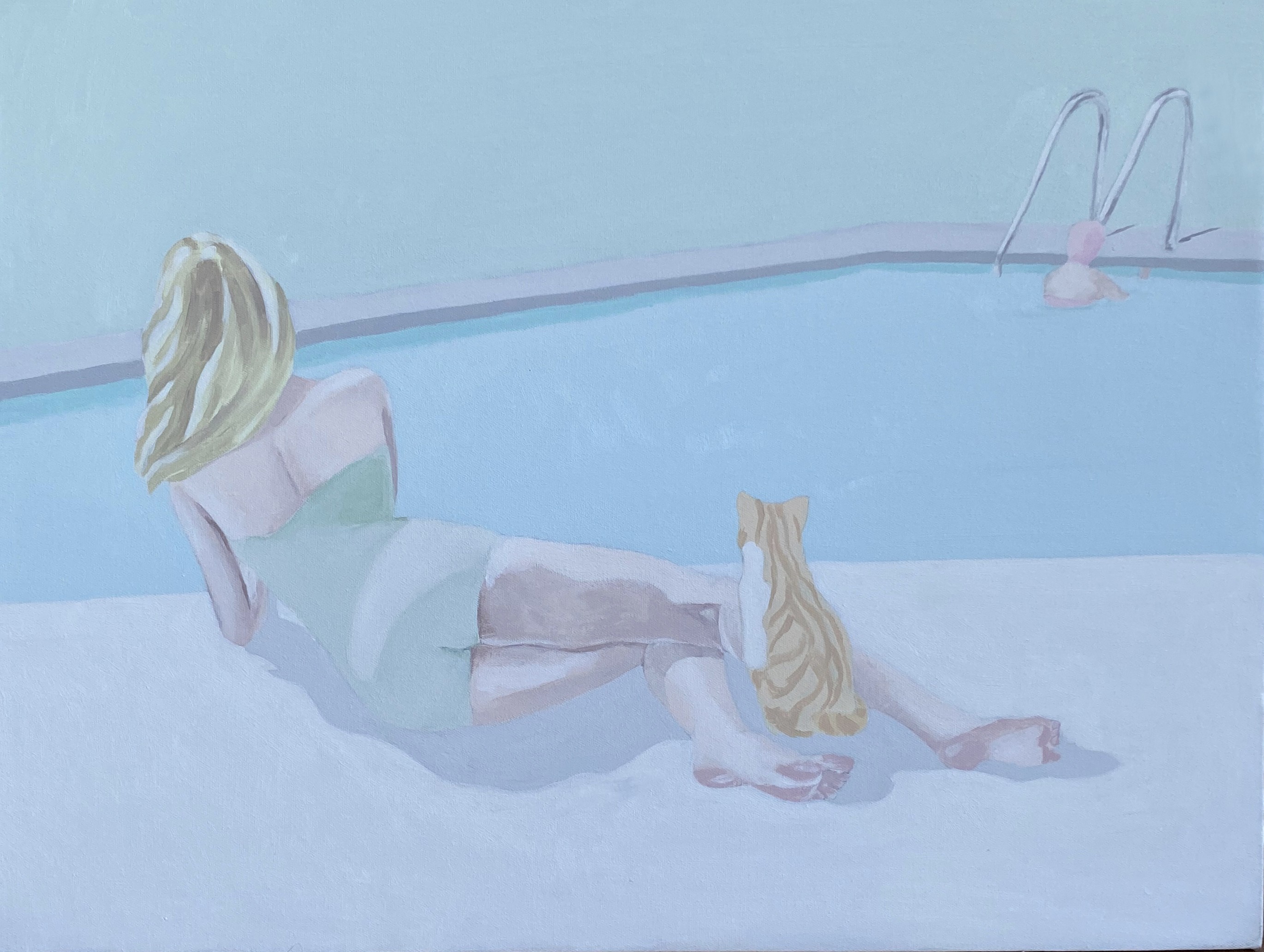 Maya Abashidze, Lady and a Cat Maya Abashidze, Lady and a Cat