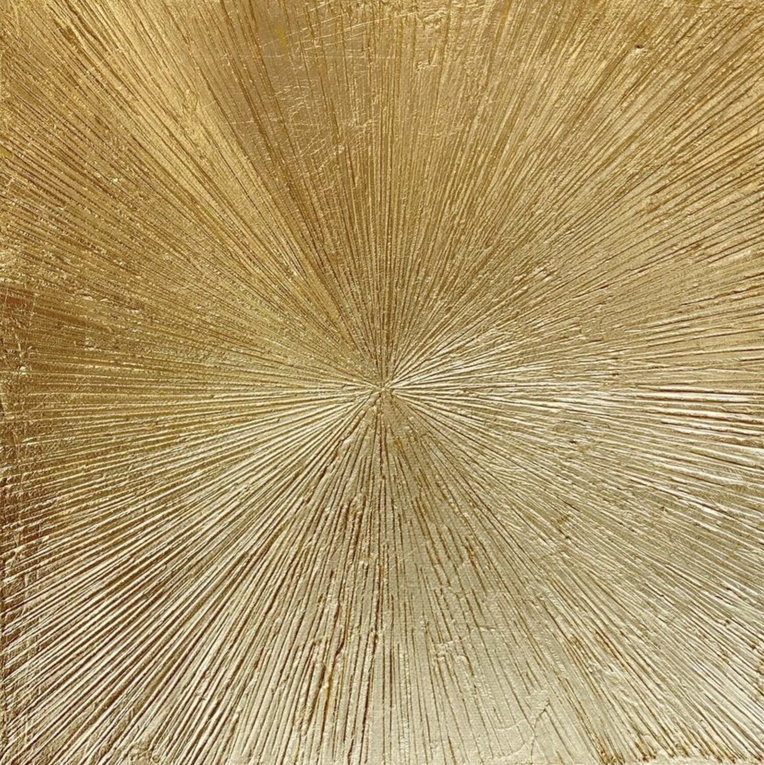 Nataliia Krykun, Sunny day - 3d gold leaf, abstraction, minimalism Nataliia Krykun, Sunny day - 3d gold leaf, abstraction, minimalism