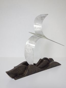 Sculpture, Les Vagues et l'âme, Gaël Rouxeville