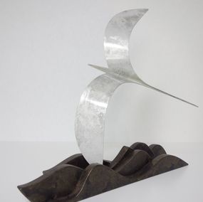 Sculpture, Les Vagues et l'âme, Gaël Rouxeville