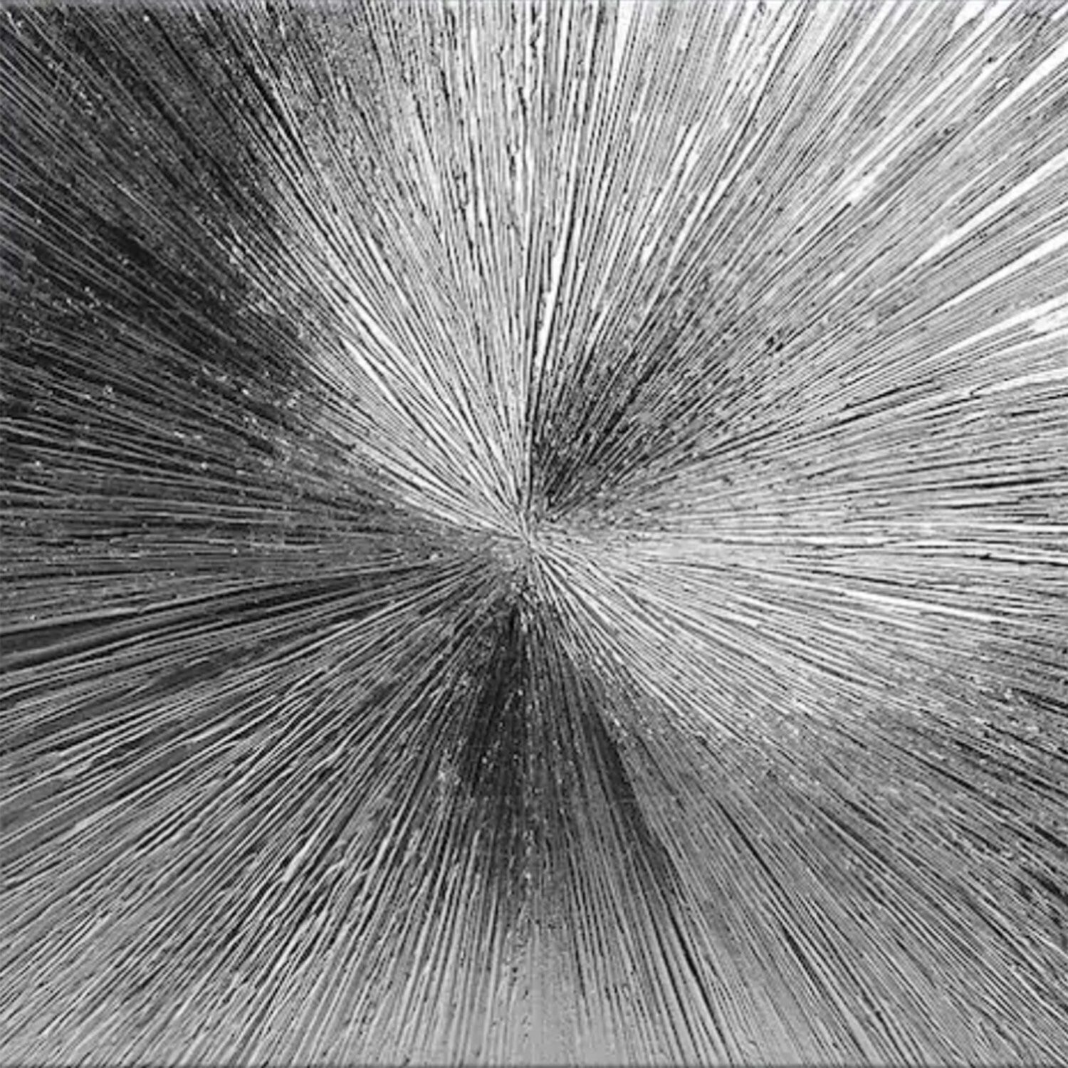 Nataliia Krykun, 3D Silber moonlight - silver leaf, abstraction, minimalism Nataliia Krykun, 3D Silber moonlight - silver leaf, abstraction, minimalism