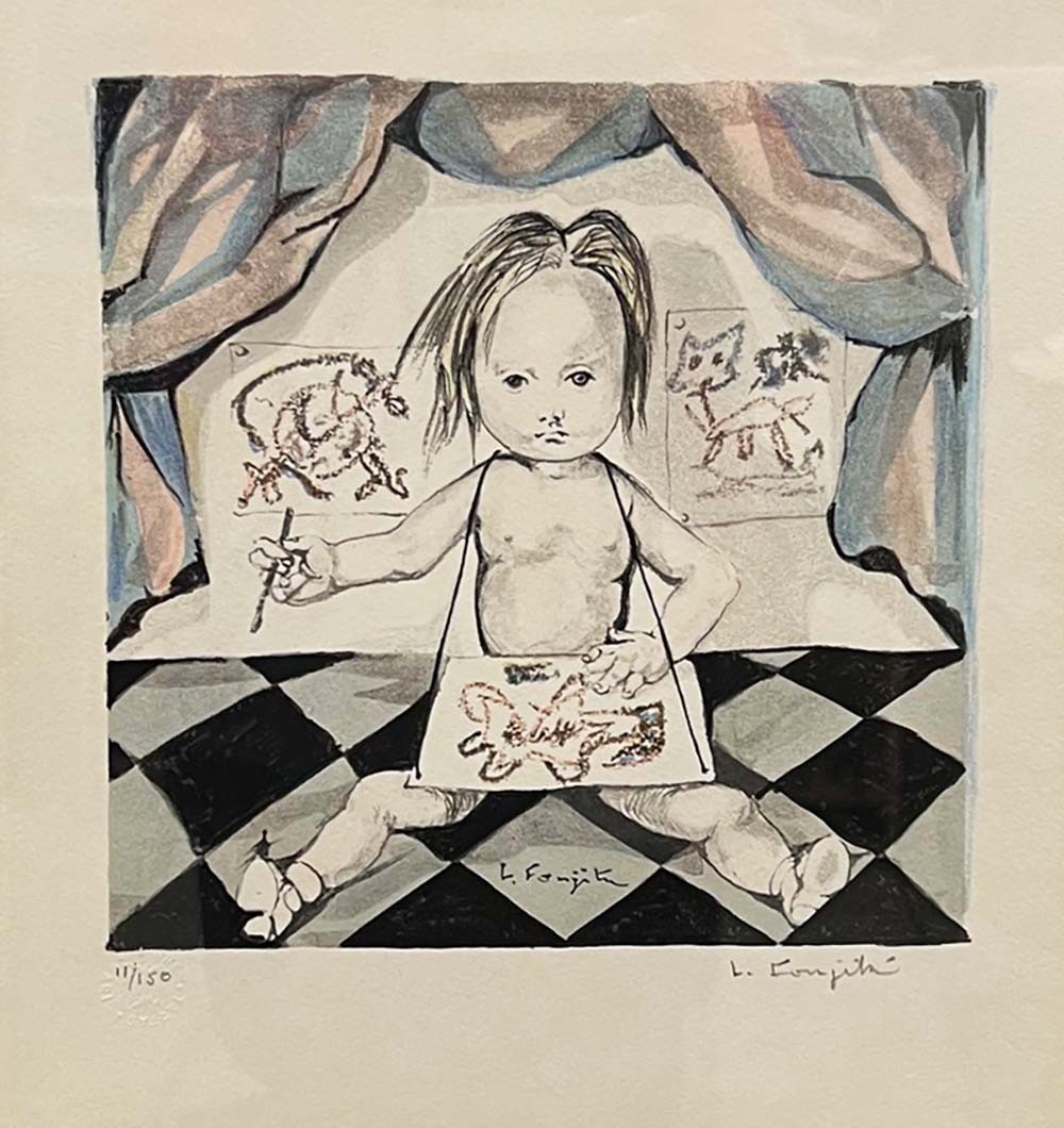 Léonard Foujita, L'artiste Léonard Foujita, L'artiste