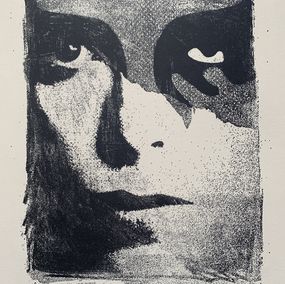 Print, A cracked icon letterpress, Shepard Fairey (Obey)