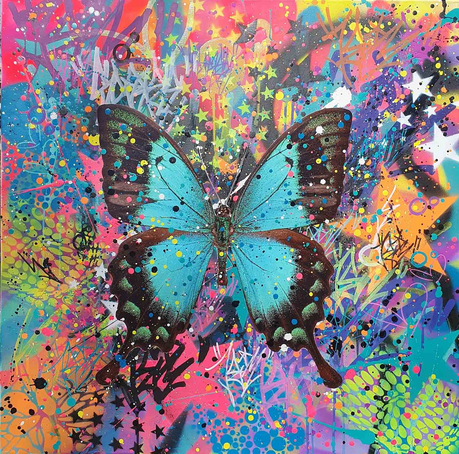 Sparkle, Papilio Ulysses Sparkle, Papilio Ulysses