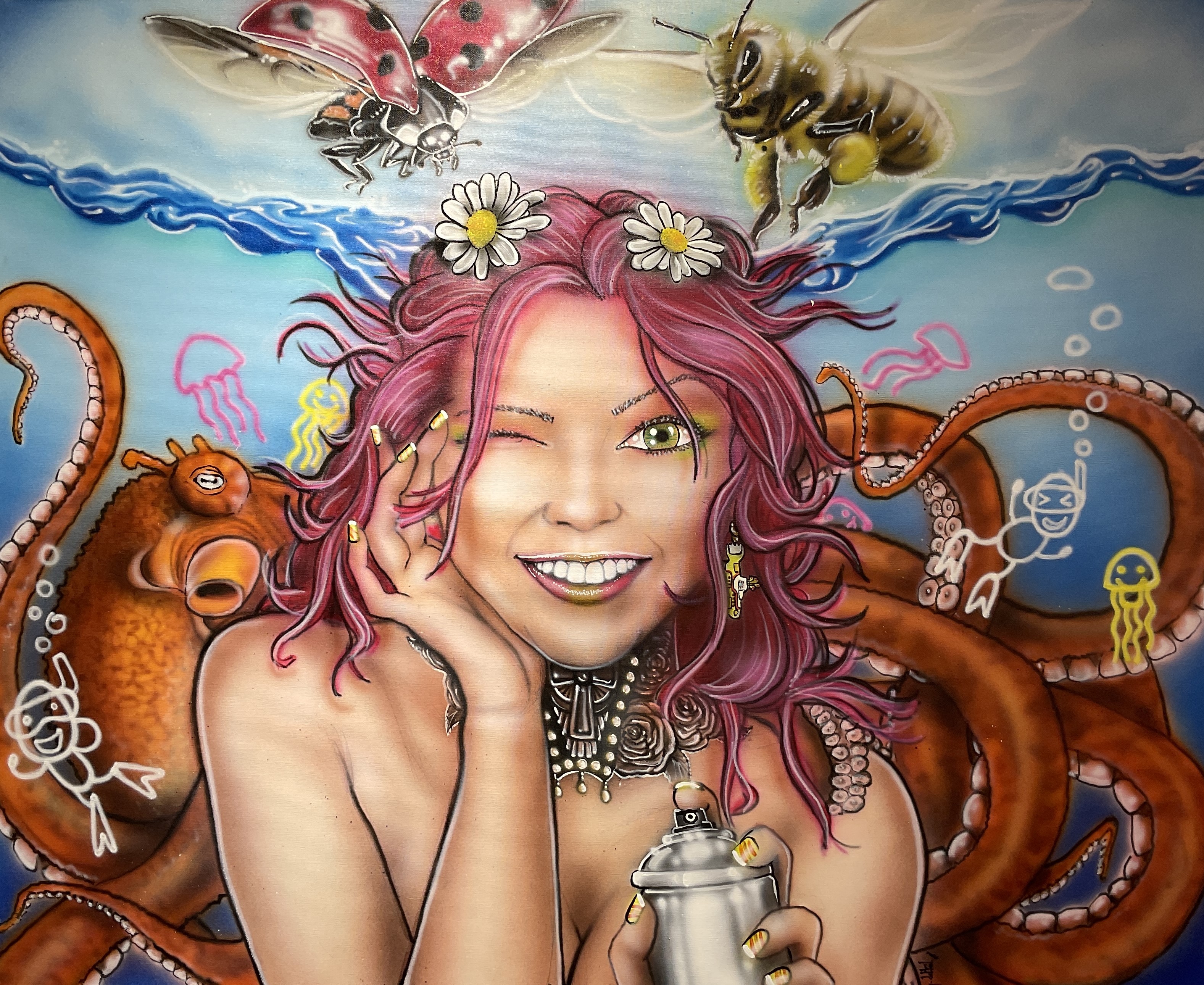 Géraud Delteil, Little mermaid Géraud Delteil, Little mermaid