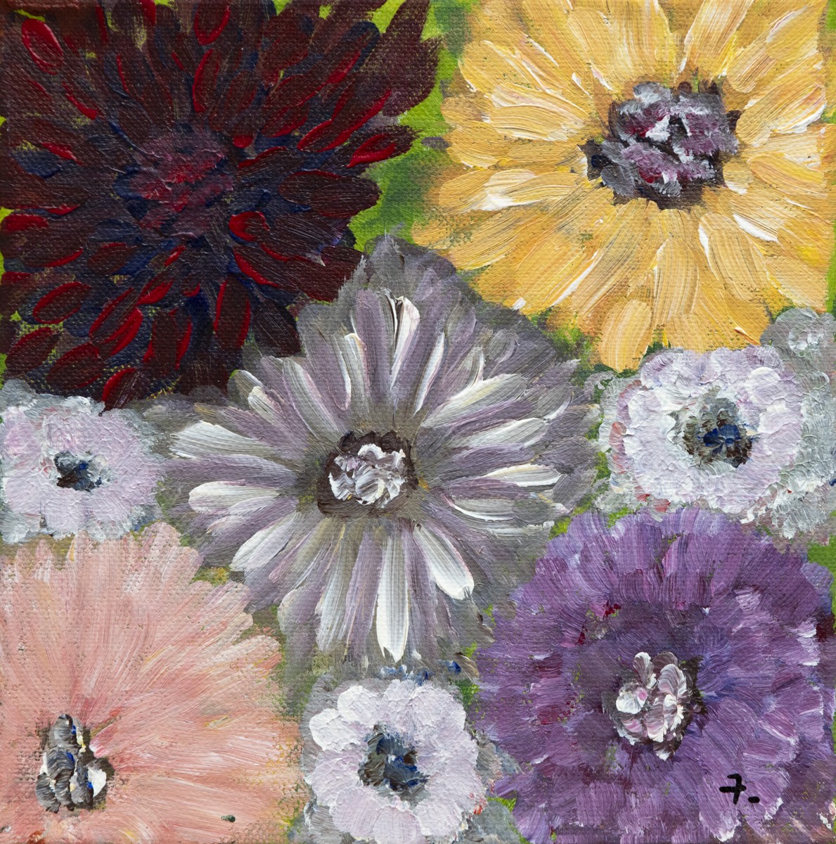 Michel Jamet, Série Fleurs Michel Jamet, Série Fleurs