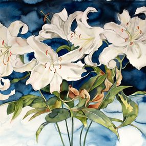 Painting, Lily Bouquet, Elizabeth Becker