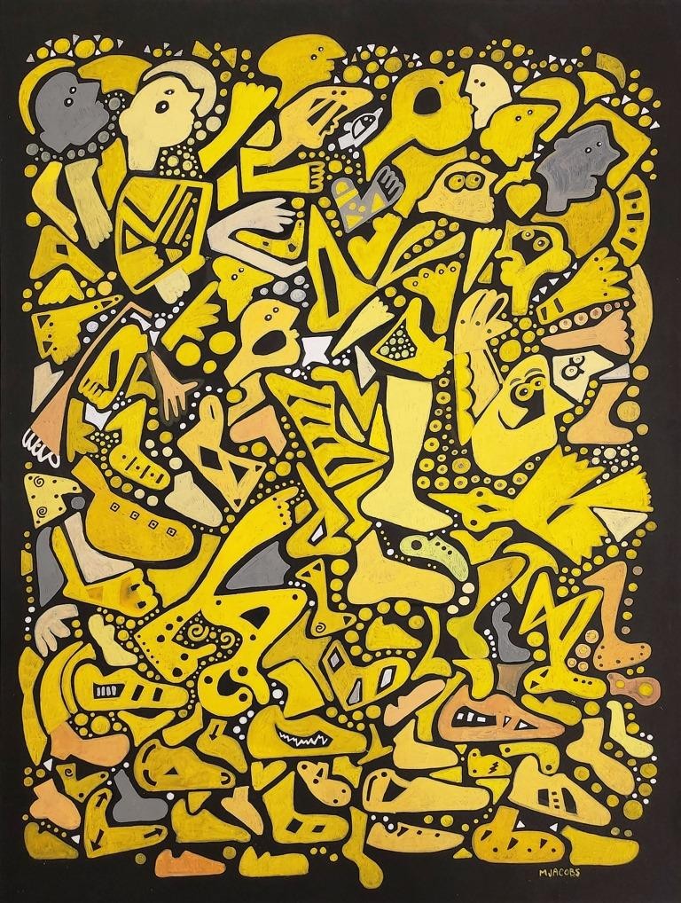 Mike Jacobs, Runners in Yellow Mike Jacobs, Runners in Yellow