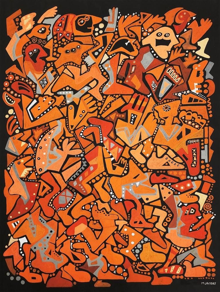 Mike Jacobs, Runners in Orange Mike Jacobs, Runners in Orange
